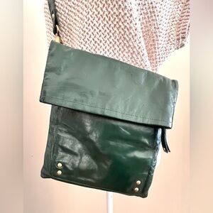 Latico Green Leather Crossbody Bag